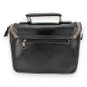 Borsa Cartella Vintage Nera & Marrone | Stile Retrò Elegante | Moda Trendy