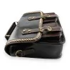 Bolsa Carteira Vintage Preta & Marrom | Estilo Retrô Elegante | Moda Tendência