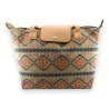 Bolsa de cortiça com aba