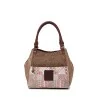 Borsa vintage Sweety Candy | Motivi esagonali & pizzo | Moda Trendy