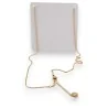 Collier Nounours en Acier Inoxydable | Pendentif Ourson Rose et Violet