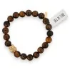 Pulsera Ojo de tigre con charm de Buda