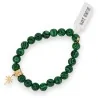 Malachit-Armband mit Sternen-Anhänger