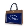 Sac cabas Week end à Saint Tropez | Grand cabas tendance été | Mode Tendance
