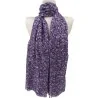 Foulard Liberty Parme & Détails Dorés | Accessoire Mode Élégant Femme