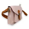 Glänzende rosa Umhängetasche Elena - Elegantes und praktisches Design
