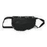 Ausgewaschene Schwarze Jeans-Gürteltasche | Trendiges Urban Fashion Accessoire