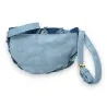 Ausgewaschene Jeans-Gürteltasche | Trendiges urbanes Mode-Accessoire mit Schulterriemen