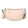 Elegante rosa Gürteltasche mit aztekischem Muster-Schultergurt | Trendige Mode