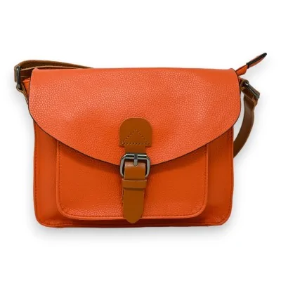 Bolso cartera bandolera naranja