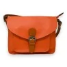 Borsa a tracolla arancione stile cartella