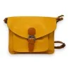 Sac Cartable Bandoulière Moutarde Élégant | Mode Tendance