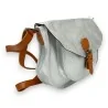 Bolso bandolera plateado para mujer - Diseño de cartera elegante y moderno | Moda Tendencia