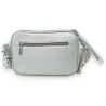 Borsa a Tracolla Argento Multi-Tasche | Design Moderno e Pratico