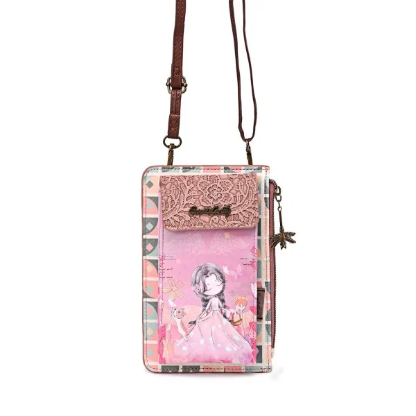 Bolsa tiracolo romântica sweety candy