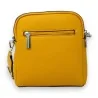 Sac bandoulière moutarde compact avec sangle ethnique | Mode Tendance