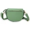 Sac bandoulière vert d'eau élégant avec fermoir doré | Mode Tendance