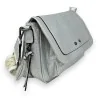 Sac bandoulière argenté Elena - Accessoire de mode élégant | Mode Tendance