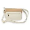 Zweifarbige Beige Umhängetasche im Aktentaschen-Stil - Elegantes und Praktisches Design | Trendige Mode