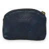 Monedero patchwork azul marino | Diseño moderno y funcional