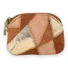 Porte-monnaie Patchwork Camel | Design Moderne & Élégant | Mode Tendance