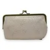 Porte-monnaie Rétro Rose Brillant | Design Vintage & Fermoir Élégant