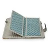 Portefeuille Compagnon Femme Moutarde et Argenté | Design Moderne et Élégant