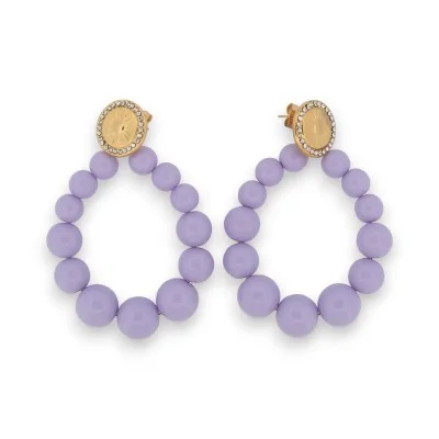 Boucles d'oreilles créoles...