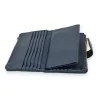 Portefeuille Compagnon Femme Bleu Marine | Fermeture Magnétique Pratique