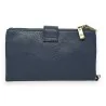 Cartera Compañera para Mujer Azul Marino | Cierre Magnético Práctico