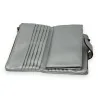 Silver Companion Wallet | Luxury Fashion Accessory & Organization
