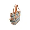 Korktasche mit ethnischem Muster | Umweltfreundliches Modeaccessoire