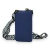 Bolsa Tiracolo para Celular Azul Marinho | Acessório de Moda Tendência