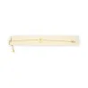 Armband mit durchbrochenem Stern-Medaillon aus vergoldetem Stahl | Eleganter Damenschmuck