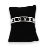 Bracciale rigido in acciaio argentato LOVE