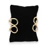 Bohemian Cuff Bracelet with Green Stone | Trendy Fashion Jewelry for Women