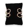 Bracelet Manchette Vague Bohème en Acier Doré | Design Élégant | Mode Tendance