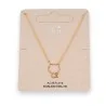 Collier Chat Ajouré en Acier Doré 316L - Bijou Félin Élégant et Tendance