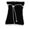 Bracelet Fantaisie Argenté Étoiles Scintillantes | Bijou Élégant Ajustable