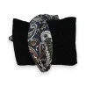 Orologio Ernest con Cinturino in Tessuto Stampato Cachemire Blu Navy | Moda Trendy