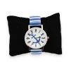 Montre Marine Élastique Style Marin Bracelet Extensible | Mode Tendance