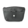 Porte-monnaie noir élégant avec fermoir aimanté | Mode Tendance