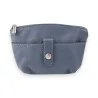 Porte-monnaie compact bleu marine - Accessoire élégant et pratique | Mode Tendance