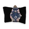 Montre Ernest Femme Bleu Marine à Motif Floral | Mode Tendance