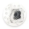 Grüne Eule magnetische Brosche
