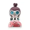 Broche magnética feminina fashion rosa