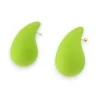 Green Apple Drop Earrings | Trendy Summer Jewelry | Fashion Trend