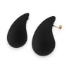 Orecchini a Goccia Neri | Gioielli Minimalisti Eleganti | Moda Trendy