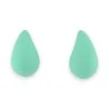 Boucles d'Oreilles Goutte Vert Menthe | Bijoux Tendance Été | Mode Tendance