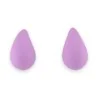 Boucles d'Oreilles Goutte Lilas | Accessoire Mode Été | Mode Tendance